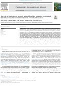 Cover page: The role of endogenous pituitary adenylyl cyclase activating polypeptide (PACAP) in nicotine self-administration, reward and aversion