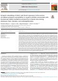 Cover page: Synaptic remodeling of GluA1 and GluA2 expression in the nucleus accumbens promotes susceptibility to cognitive deficits concomitant with downstream GSK3β mediated neurotoxicity in female mice during abstinence from voluntary oral methamphetamine