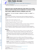 Cover page: Depression and comorbid obstructive sleep apnea: Association between positive airway pressure adherence, occurrence of self-harm events, healthcare resource utilization, and costs