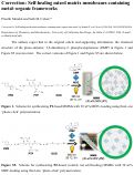 Cover page: Correction: Self-healing mixed matrix membranes containing metal–organic frameworks