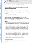 Cover page: Characterization of T cell immunophenotypes in intestinal transplantation: A pilot study