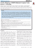 Cover page: Genetic Mapping of MAPK-Mediated Complex Traits Across S. cerevisiae