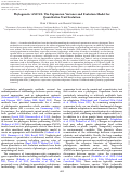 Cover page: Phylogenetic ANOVA: The Expression Variance and Evolution Model for Quantitative Trait Evolution.