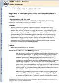 Cover page: Regulation of miRNA biogenesis and turnover in the immune system