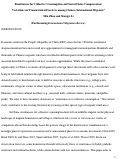 Cover page: Remittances for Collective Consumption and Social Status Compensation: Variations on Transnational Practices among Chinese International Migrants