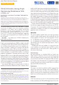 Cover page: Elevated Mortality Among People Experiencing Homelessness With COVID-19.