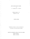 Cover page of Some Two-Process Models for Memory