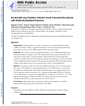 Cover page: Bortezomib may stabilize pediatric renal transplant recipients with antibody-mediated rejection