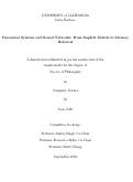 Cover page: Dynamical Systems and Neural Networks: From Implicit Models to Memory Retrieval