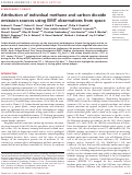 Cover page: Attribution of individual methane and carbon dioxide emission sources using EMIT observations from space.