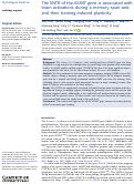 Cover page: The VNTR of the AS3MT gene is associated with brain activations during a memory span task and their training-induced plasticity