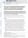 Cover page: Final results of a single institution experience with a pediatric‐based regimen, the augmented Berlin–Frankfurt–Münster, in adolescents and young adults with acute lymphoblastic leukemia, and comparison to the hyper‐CVAD regimen