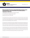 Cover page of Managing Risks: How do Poor Households Smooth Their Income and Consumption? (An Examination of Poor Households in Yogyakarta, Indonesia)