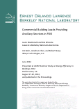 Cover page: Commercial Building Loads Providing Ancillary Services in PJM