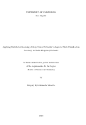 Cover page: Applying Distributed Learning of Deep Neural Networks to Improve Their Classification Accuracy on Radio-Frequency Datasets