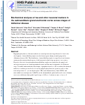 Cover page: Biochemical analyses of tau and other neuronal markers in the submandibular gland and frontal cortex across stages of Alzheimer disease