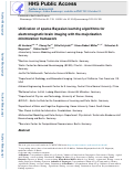 Cover page: Unification of sparse Bayesian learning algorithms for electromagnetic brain imaging with the majorization minimization framework