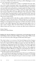 Cover page: Bridging the Divide: Indigenous Communities and Archaeology into the 21st Century. Edited by Caroline Phillips and Harry Allen.