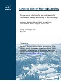 Cover page: Energy saving potential of a two-pipe system for simultaneous heating and cooling of office buildings
