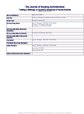 Cover page of Testing a Strategy to Identify Incidence of Nurse Suicide in the United States.