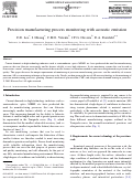 Cover page: Precision Manufacturing Process Monitoring With Acoustic Emission