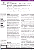 Cover page: Embotrap Extraction &amp; Clot Evaluation &amp; Lesion Evaluation for NeuroThrombectomy (EXCELLENT) Registry design and methods.