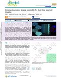 Cover page: Emissive Guanosine Analog Applicable for Real-Time Live Cell Imaging