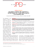 Cover page: Four-implant overdenture fully supported by a CAD-CAM titanium bar: A single-cohort prospective 1-year preliminary study