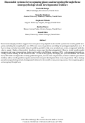 Cover page: Dissociable systems for recognizing places and navigating through them:neuropsychological and developmental evidence