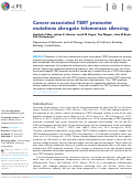 Cover page: Cancer-associated TERT promoter mutations abrogate telomerase silencing