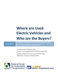 Cover page: Where are Used Electric Vehicles and Who are the Buyers?
