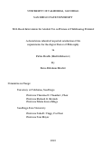 Cover page: Web-based intervention for alcohol use in women of childbearing potential