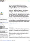 Cover page: Intracorporeal versus extracorporeal anastomosis for minimally invasive right colectomy: A multi-center propensity score-matched comparison of outcomes