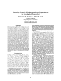 Cover page: Learning Generic Mechanisms from Experiences for Analogical Reasoning