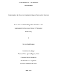 Cover page: Understanding the Dielectric Constant in Organic Photovoltaic Materials