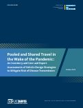 Cover page: Pooled and Shared Travel in the Wake of the Pandemic: An Inventory and User and Expert Assessments of Vehicle Design Strategies to Mitigate Risk of Disease Transmission