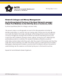 Cover page: Network Linkages and Money Management: An Anthropological Purview of the Beesi Network amongst Urban Poor Muslims in the Old City Area of Lucknow, India