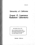 Cover page: DIGITIZED MEASURING PROJECTOR FOR THE ANALYSIS OF SPARK-CHAMBER PHOTOGRAPHS