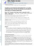 Cover page: Cannabis use and trauma-focused treatment for co-occurring posttraumatic stress disorder and substance use disorders: A meta-analysis of individual patient data.
