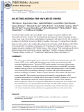 Cover page: An action agenda for HIV and sex workers