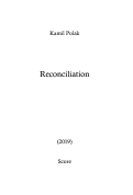 Cover page: Reconciliation