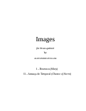 Cover page: Images