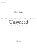 Cover page: Unsynced