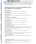 Cover page: Antiretroviral Drug Use in a Cross-Sectional Population Survey in Africa