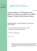 Cover page: Understanding Loss Mechanisms and Efficiency Improvement Options for HCCI Engines Using Detailed Exergy Analysis