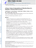Cover page: A Phase 1 Study of Cabozantinib and Trifluridine/Tipiracil in Metastatic Colorectal Adenocarcinoma