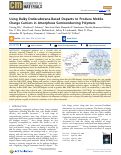 Cover page: Using Bulky Dodecaborane-Based Dopants to Produce Mobile Charge Carriers in Amorphous Semiconducting Polymers.