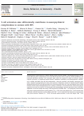 Cover page: T-cell activation state differentially contributes to neuropsychiatric complications in women with HIV