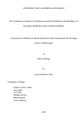 Cover page: The comparative genomics of salinispora and the distribution and abundance of secondary metabolite genes in marine plankton