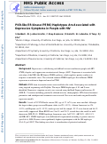 Cover page: PKR-like ER kinase (PERK) Haplotypes Are Associated with Depressive Symptoms in People with HIV